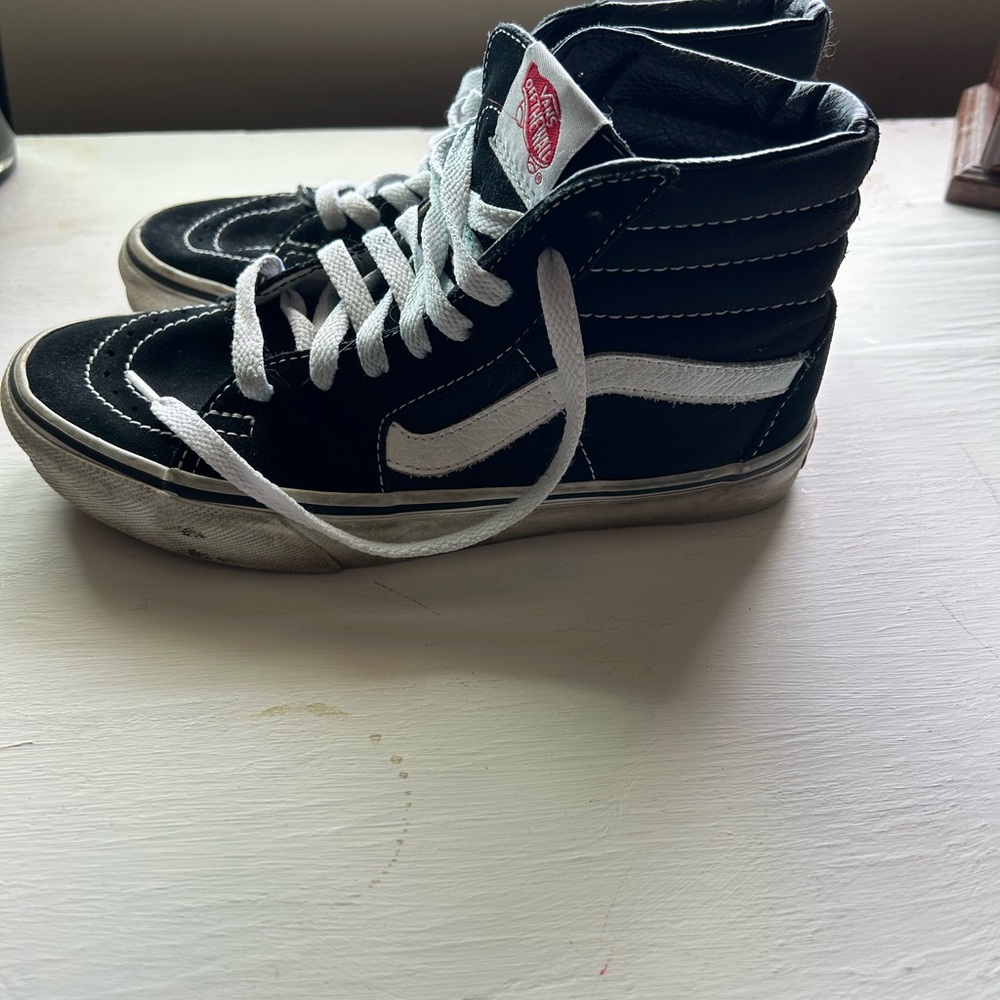 Vans High-Top Sneaker Bundle - Black, Mint, Maroon - Picture 2 of 11